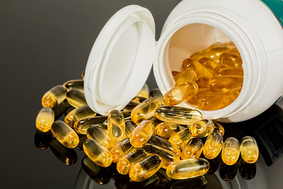 supplement capsules bottle premium
